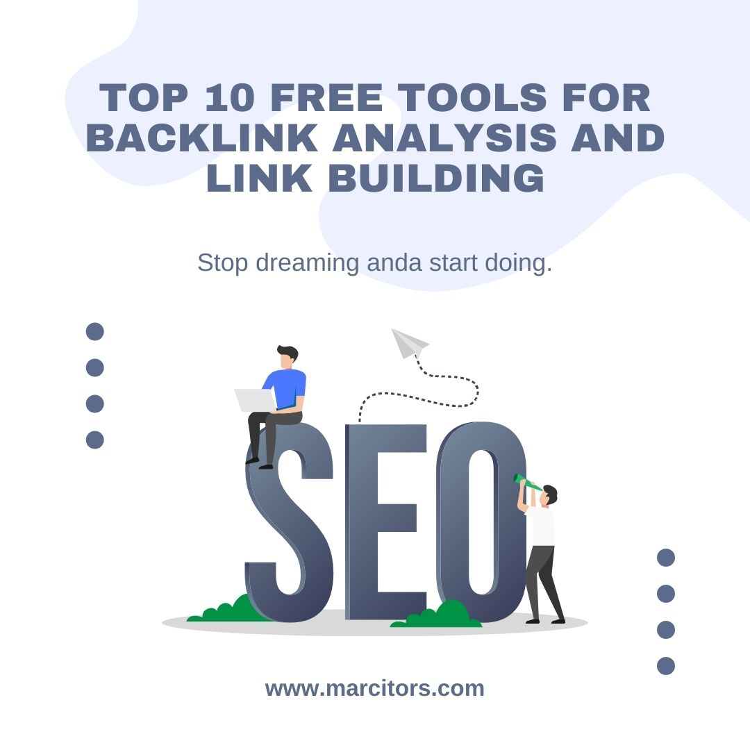 Link-building agency using free tools to create custom link-building packages for clients.